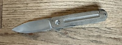 Monterey Bay Knives EZC Green Micarta M390 Ray Laconico Design