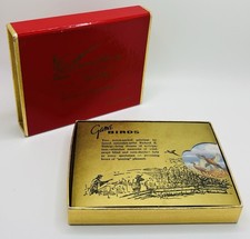 Complete Vintage Double Deck GAME BIRDS RICHARD BISHOP PLAYING CARDS Pheasants