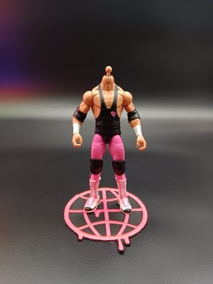 WWE Mattel Elite Bret Hart Wrestlemania Custom Fodder 1/12 Scale Body Figure A