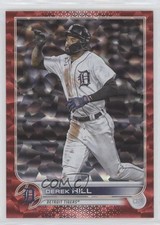 2022 Topps Update Red Foil /199 Derek Hill #US72 fm0