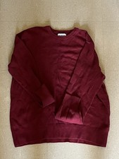 Goodfellow  Co. Men  s Red Crewneck Sweater Size Large L Casual Knit