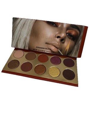KKW Beauty Sooo Fire eyeshadow palette 10 pan mattes, shimmers, New Discontinued