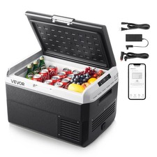 12 Volt Car Refrigerator 52.8QT/50L Car Fridge Portable Electric Cooler -4