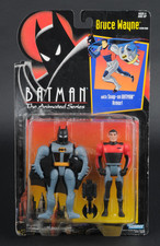 1992 Kenner Batman Animated Series Bruce Wayne Snap-On Armor MOC Sealed