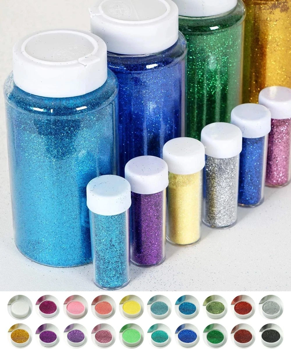 1 lb Jar Sparkly Extra Fine DIY Art Glitter Wedding Party Reception Decorations - Picture 1 of 14