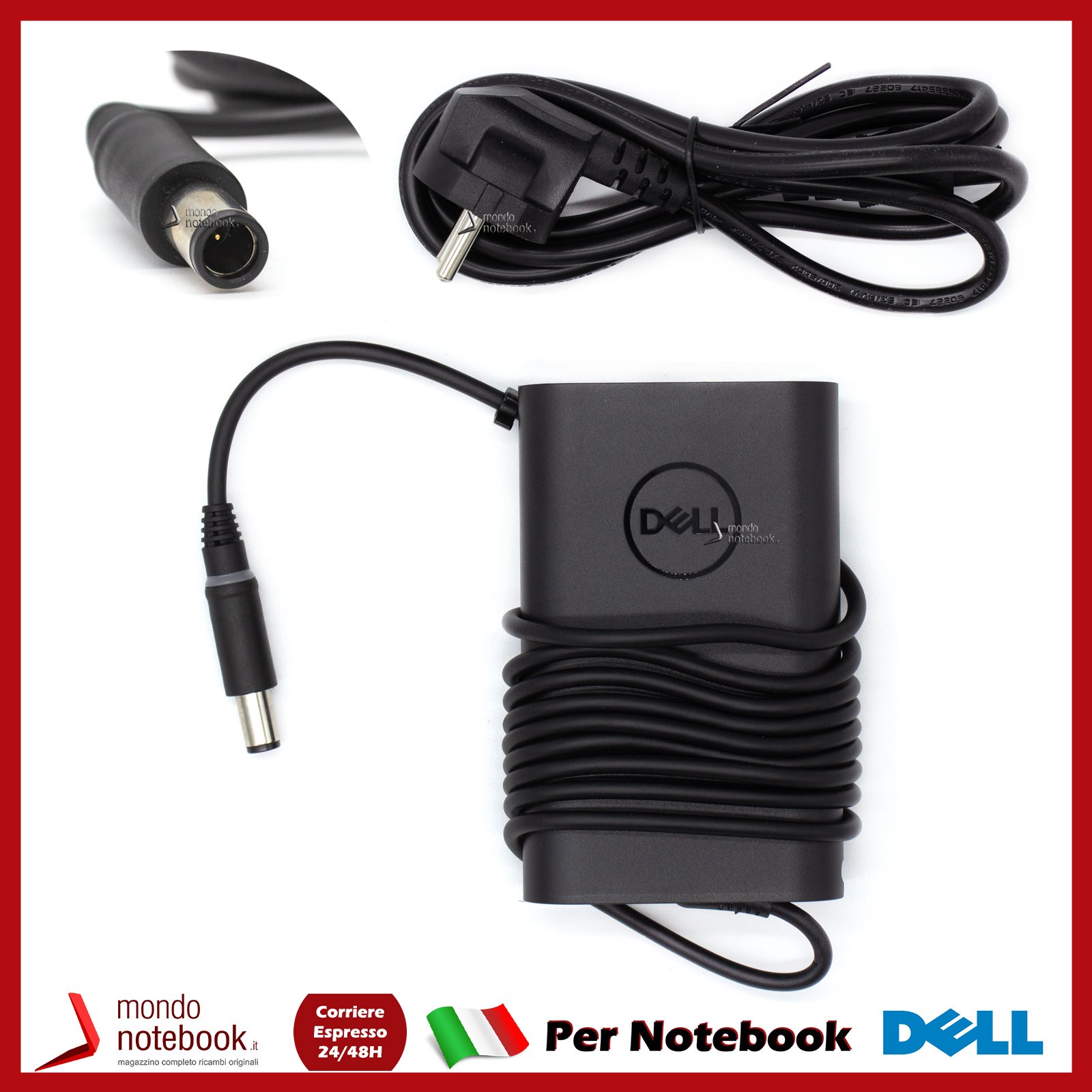 DELL Original Power Adapter 65W 19.5V 7.4x5mm 3.34A DS PA-1650-05D