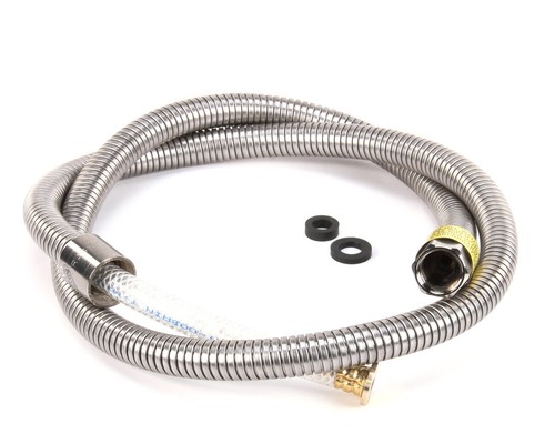 T&S Brass Hose, 56 Flexible Stainless Steel, Less Handle B-0056-H2A - Genuine - Picture 1 of 4