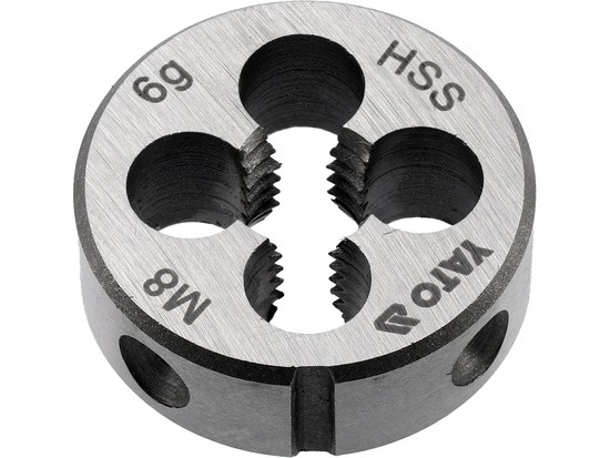 Fits YATO NARZ�DZIA YT-2965 ROUND THREAD DIE M8 HSS M2  ⭐UK Stock⭐