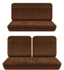 Fits 1946 To 1961 Chrysler Windsor 2 Door Front 50-50 Top And Rear Seat Covers