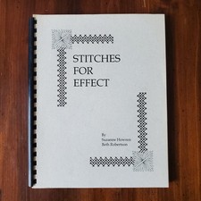 Stitches for Effect by Suzanne Howren  Beth Robertson 1996 Needlepoint Book