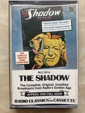 The SHADOW Radio Show Audio VTG Orson Welles Cassette Tape