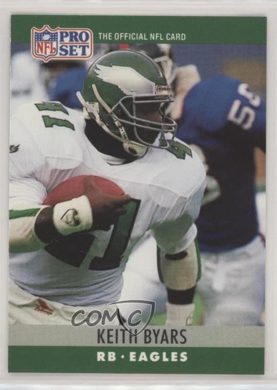 1990 Pro Set FACT Cincinnati Keith Byars #245 0q3