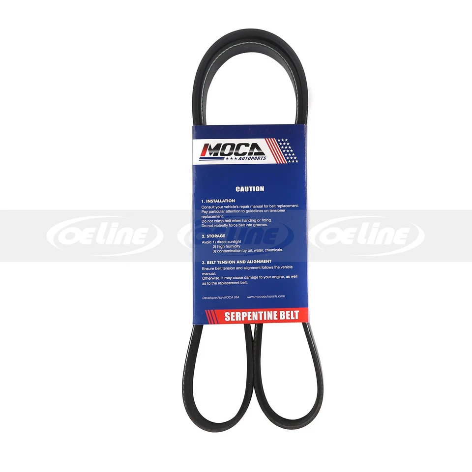 Serpentine Belt Drive Component Kit for Chrysler Town & Country Dodge Journey - Image 4 of 4