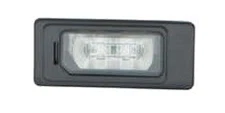 16645-License plate light with lamp holder included left or right pilot LED comp