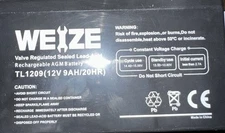 Weize Battery Replacement for Razor eScooter For Razor