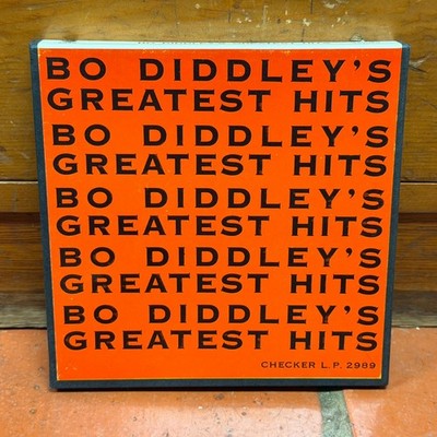 BO DIDDLEY Greatest Hits Checker Reel Tape 4 Trk 3 3/4 IPS