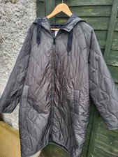 Xl Primark Olive Long Puffer Coat 