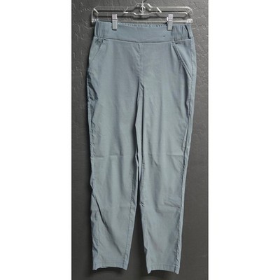 Modern Ambition Mens Slate Blue Gray Stretch Tapered Golf Travel Pants Size S