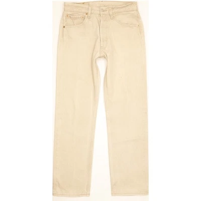 Levi's 501 Homme Beige Straight Regular Jeans W31 L30 (110503) - Photo 1/4