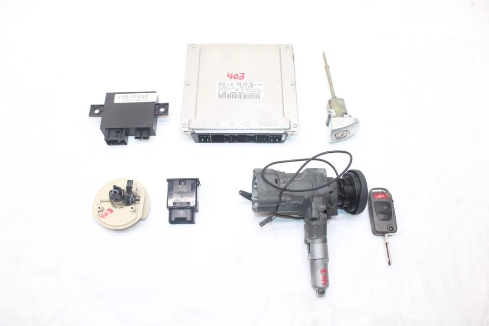 Chrysler Crossfire ZH 2005 CONV #403 encendido ecu ecm inmovilizador conjunto en Foto 4 de 4