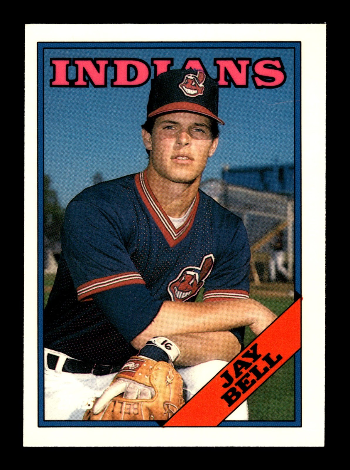 JAY BELL ⚾ 1988 Topps Collector's Edition Tiffany #637 Cleveland Indians