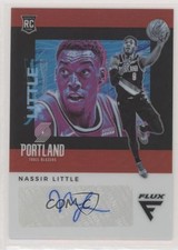 2019-20 Panini Chronicles Flux Rookie Auto Red Nassir Little #FR-NLI Auto 08ew