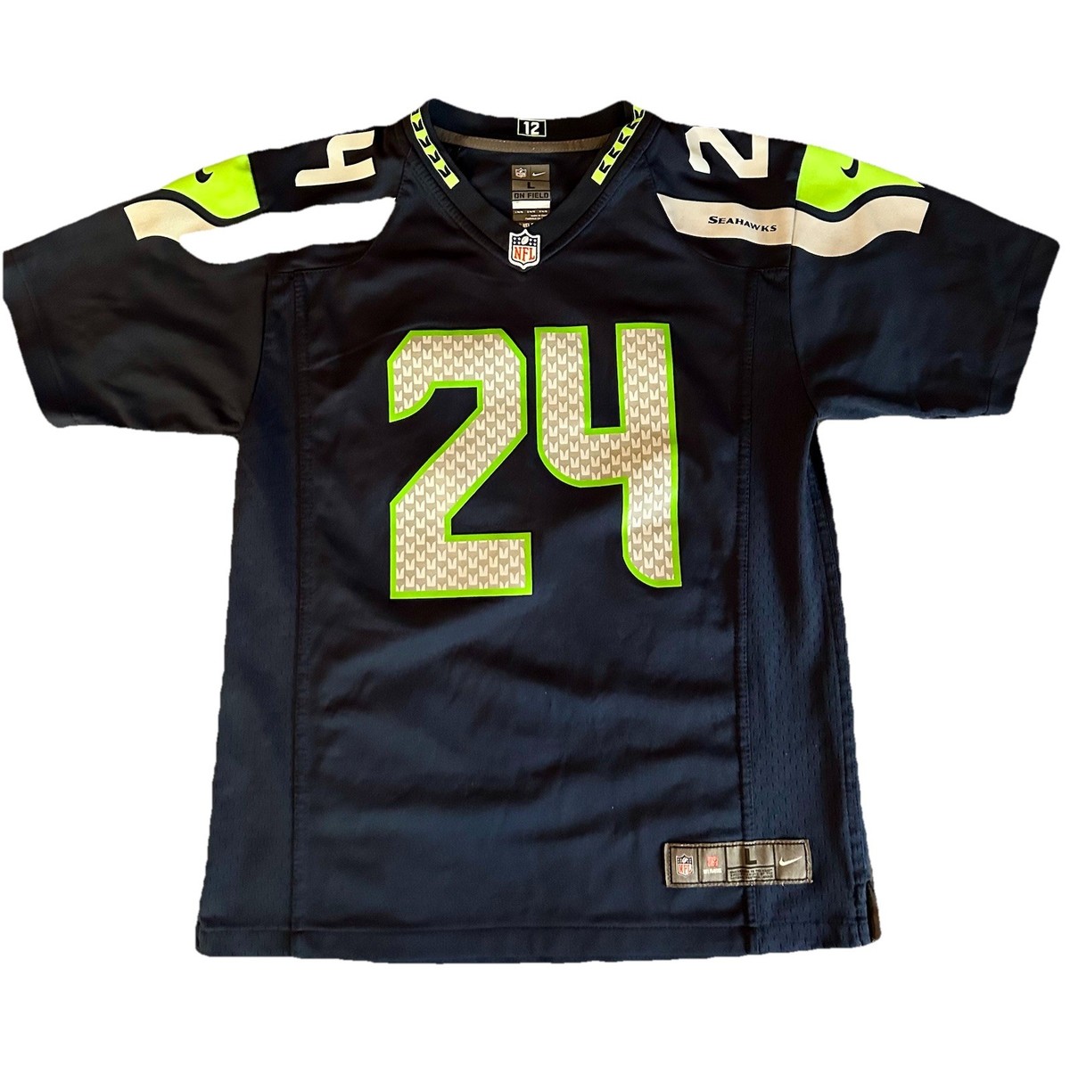 NFL SEAHAWKSシーホークス LYNCHリンチ ジャージ ユニフォーム NFL