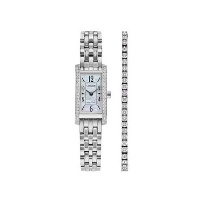 Citizen Petite Palidoro Women's Watch and Bracelet Set EG7110-54D