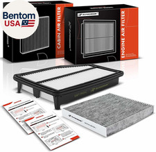 Filtro aria motore e abitacolo 2 pz con carboni attivi compatibile con Honda CR-V