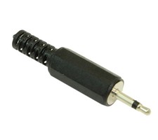 2.5mm Plug/Jack MONO TS 2 Connector Self Solder Male