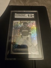 2022 Bowman Chrome #BCP-193 Rosman Verdugo Prospects B & W Mini Diamonds SGC 9.5