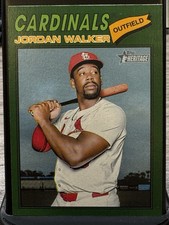 Topps 2026 Heritage Jordan Walker St. Louis Cardinals #399 MLB Baseball Card