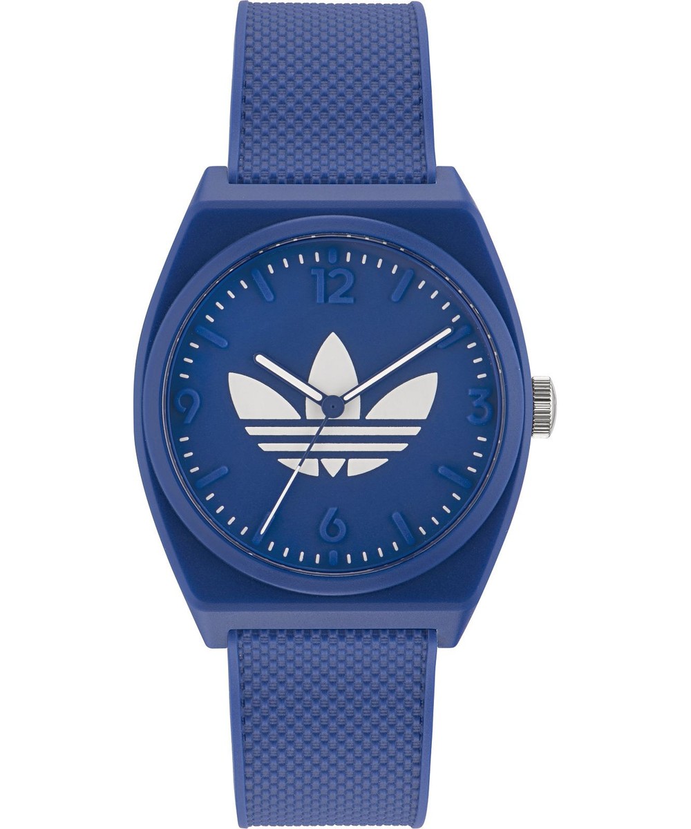 Wristwatch ADIDAS STREET PROJECT TWO AOST23049 Silicone Blue | eBay