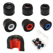 Memory Foam Ear Tips Universal Replacement Large, Medium, Small, 4.9mm