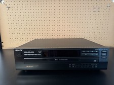 Sony CDP-C265 5 Disc CD Changer Player Tested Excellent