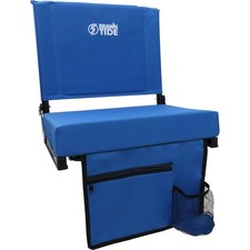 Stadium Seat for Bleachers with Back Support - Wide Padded Bleacher Seat, Por...