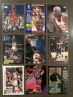 Michael Jordan Lot 9 Cards 80s-90s Fleer Upper Deck RC Skybox Hoops inserts RARE