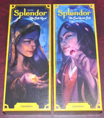 Splendor Expansions: The Sun Never Sets/Silk Road, Marc Andre