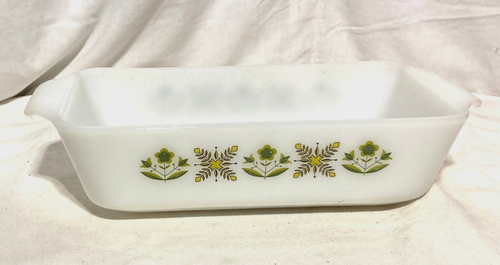 Vntg Anchor Hocking Fire-King Ovenware Bake & Serve Ceramic Pan Cups White - Picture 7 of 16