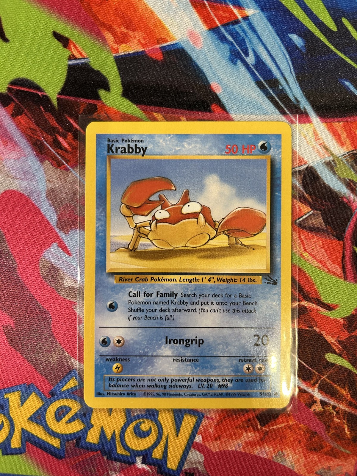 Krabby 51/62 Base set regular-LP