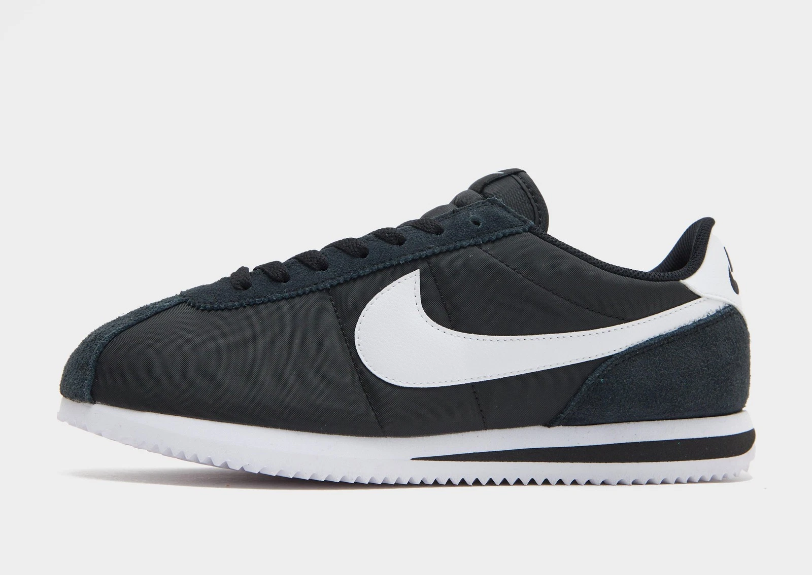 Nike Classic Cortez Textile ® ( Men All Sizes: 8 -12 ) Black / White