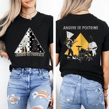 Angine de Poitrine Band Vintage Music Unisex Double Sided T-Shirt Gift For Fan