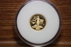 New Listing2018 $5 1/10th oz .24 Fine (.024oz AGW) Gold Liberty Cook Islands PROOF Coin