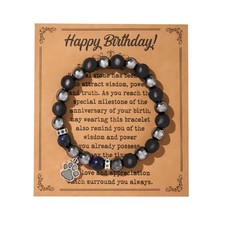 Happy Birthday Gifts for Women Men Bracelet Dog Cat Lover Birthday Gift Ideas Ma