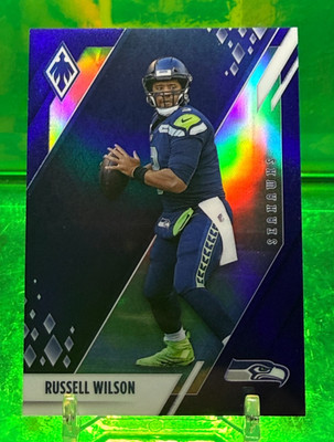 #3/35 JSY# 2021 Russell Wilson BLUE Phoenix SEAHAWKS SB XLVIII Champ