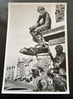 Orig. Fotografie - Skulptur Herkules Brunnen Augsburg von Sepp Rostra Augsburg