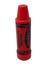 Vintage Crayola Crayon Sharpener Red