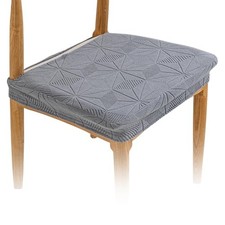 Seat Covers For Dining Chairs - Stretch Jacquard Chair Seat Covers Slipcover Set