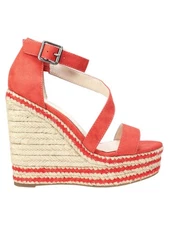 SEVEN DIALS Womens Coral 1/2" Platform Berlina Toe Wedge Espadrille Shoes 7 M