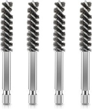 4 Pack Golf Club Hosel Brush, Stainless Steel Wire Brush Cleaning Tool with Hex